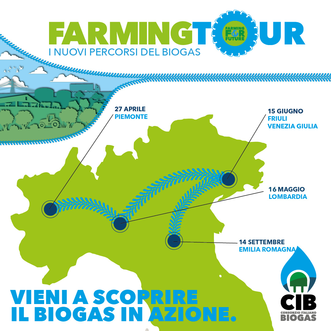 FarmingTour Piemonte: Le nuove frontiere della produzione di biogas 